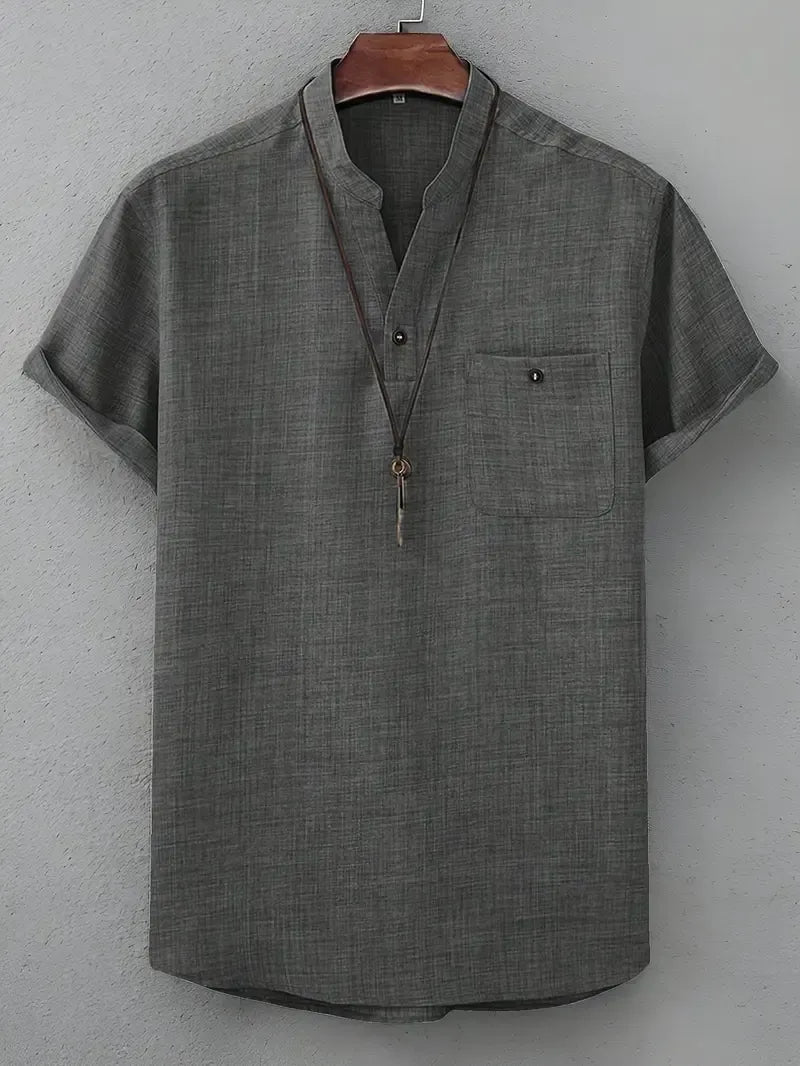 Ezikhele – Modern Top with Chest Pocket