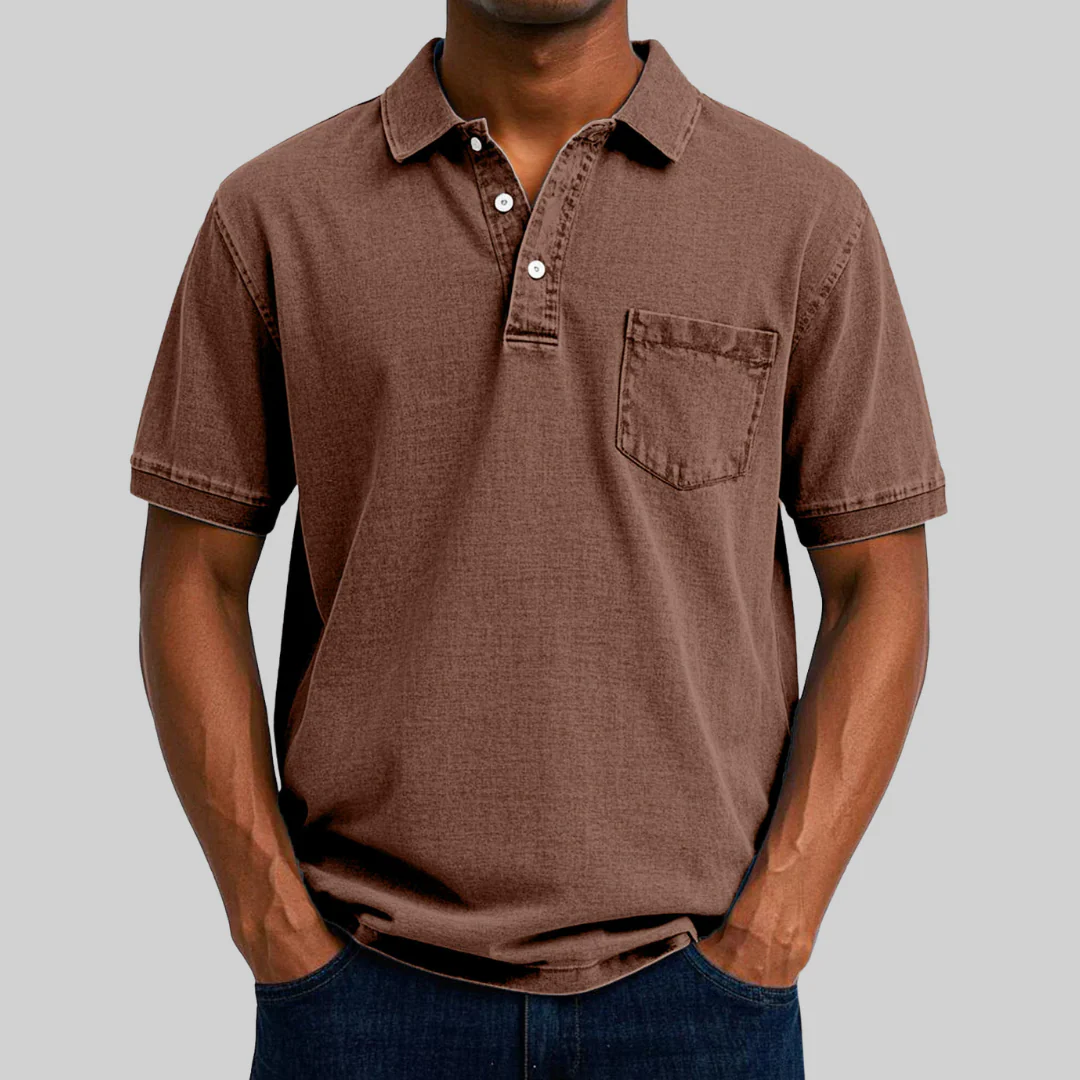 Euclid – Breathable Cotton Polo Shirt