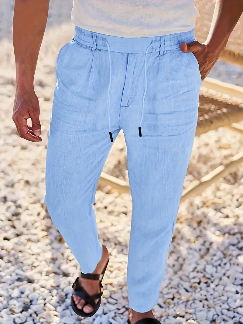 Reyveen | Lightweight Linen Summer Pants