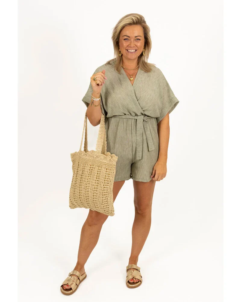 Lalin – Tie Waist Lounge Set