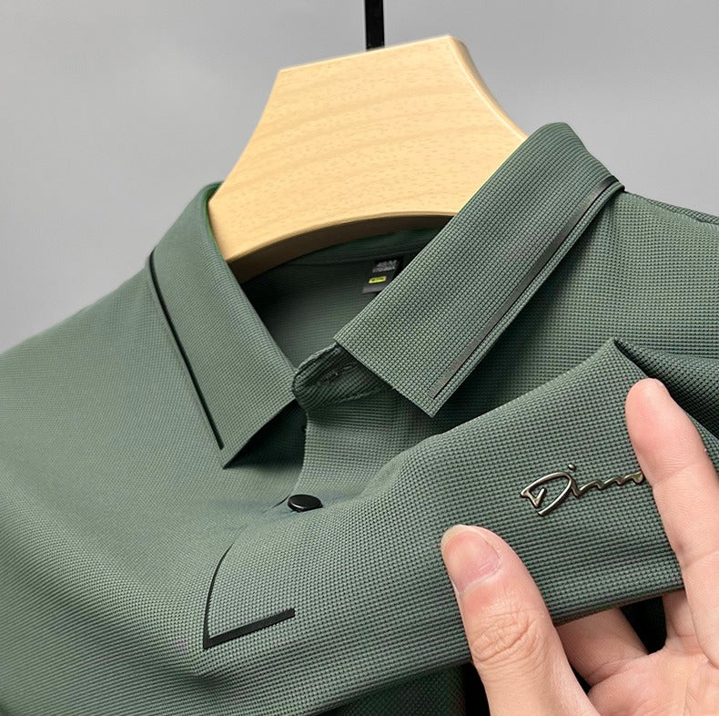 Dinnes | Ice Silk Polo Shirt
