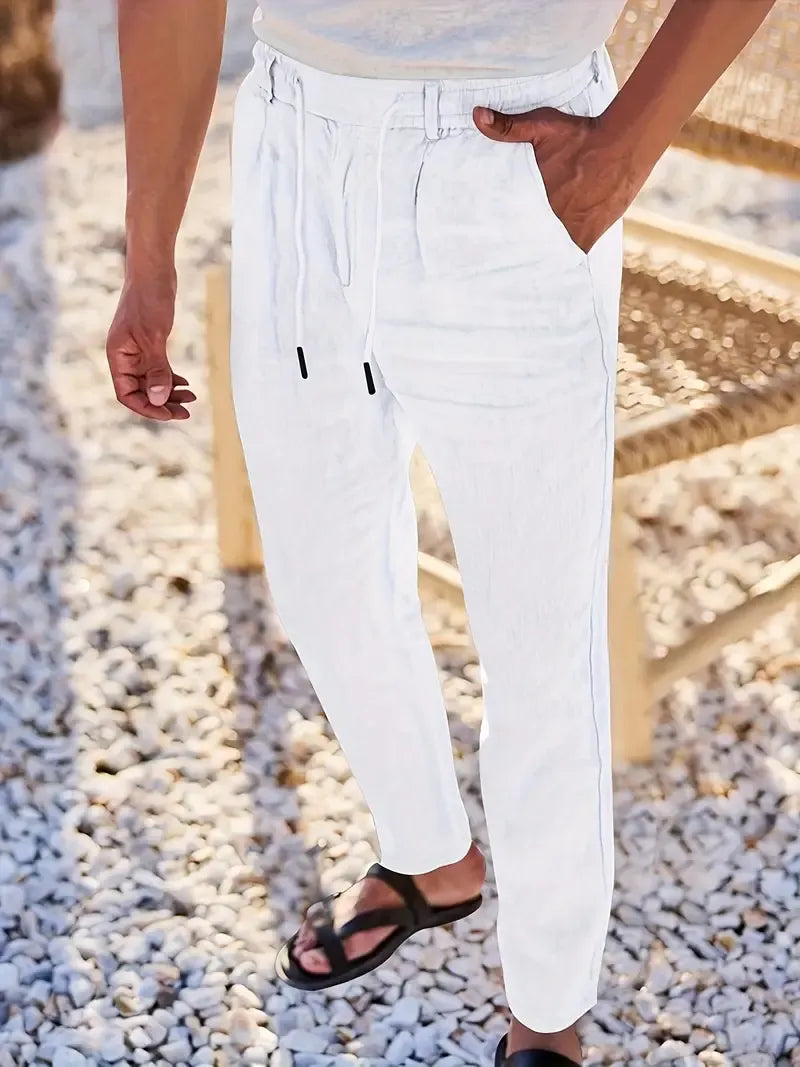Reyveen | Lightweight Linen Summer Pants