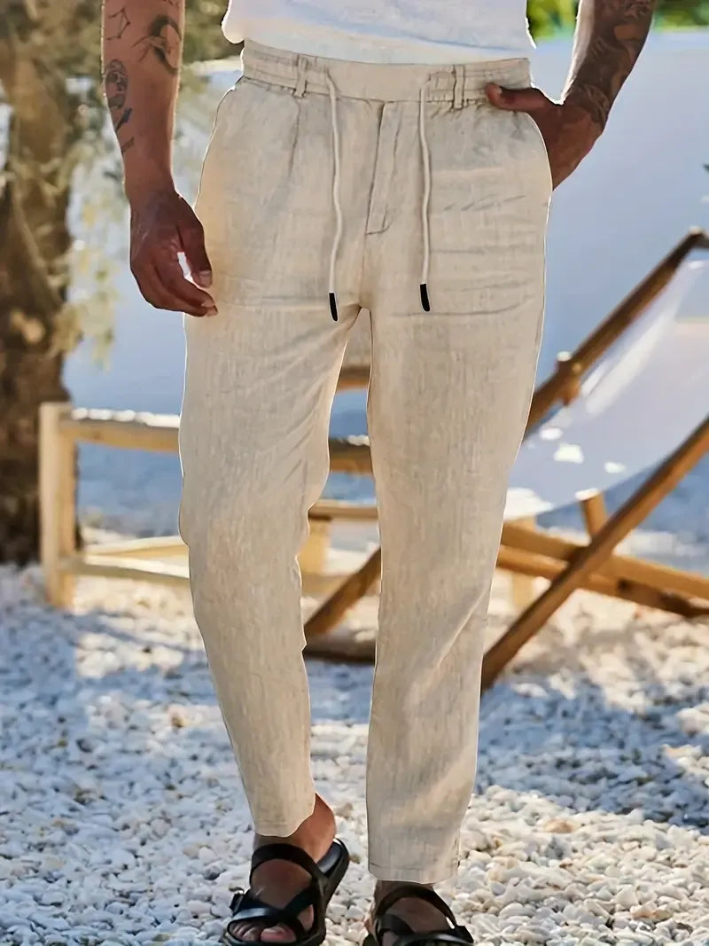 Reyveen | Lightweight Linen Summer Pants