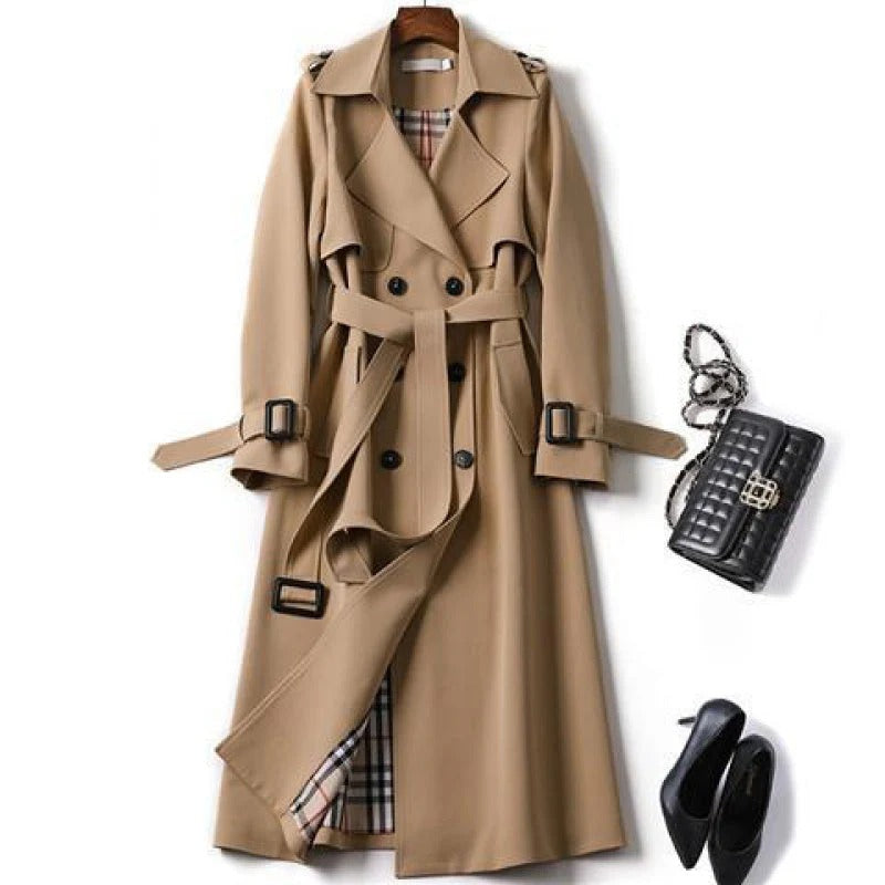 Janine – Tailored Double-Breasted Trenchcoat