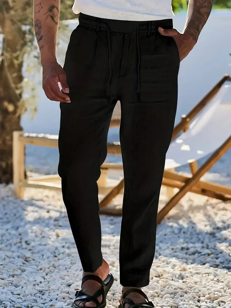Reyveen | Lightweight Linen Summer Pants