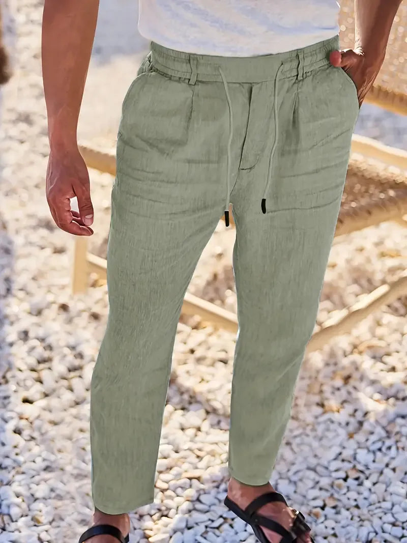 Reyveen | Lightweight Linen Summer Pants