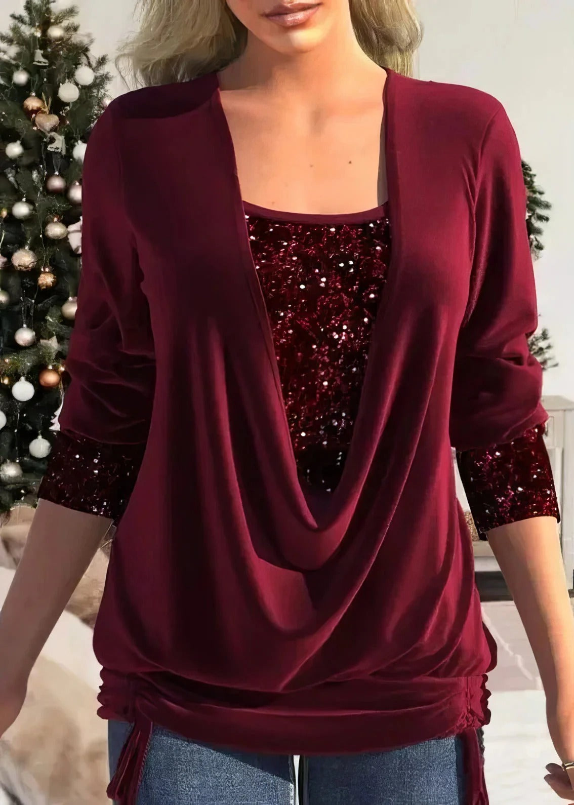 Mallerna | Elegant and Versatile Blouse