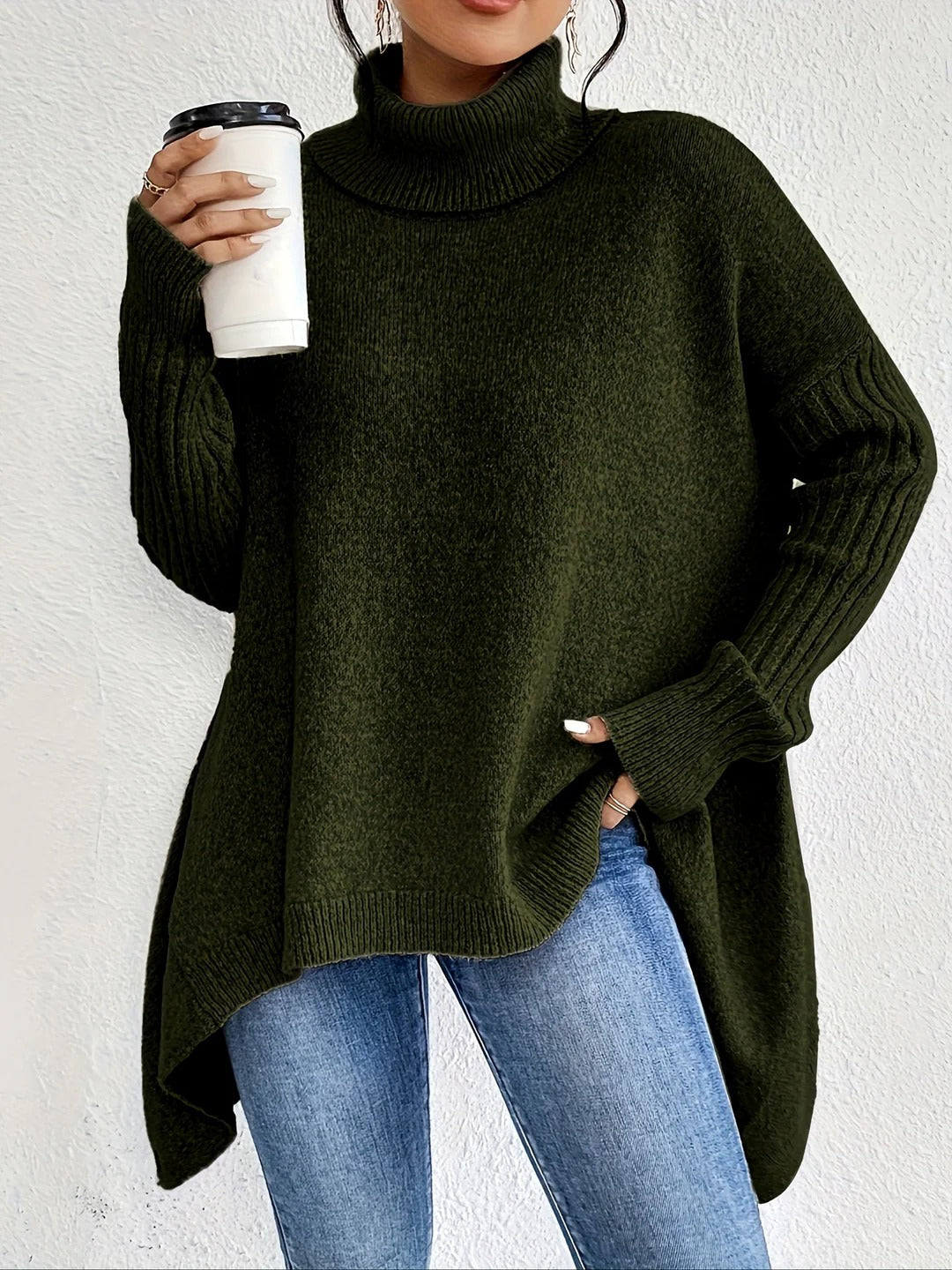 Mally – High Neck Sweater