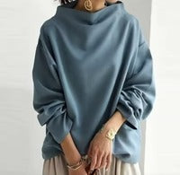 Marjelyn – Oversized High-Neck Sweater