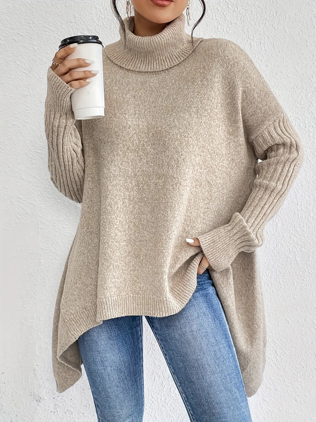 Mally – High Neck Sweater