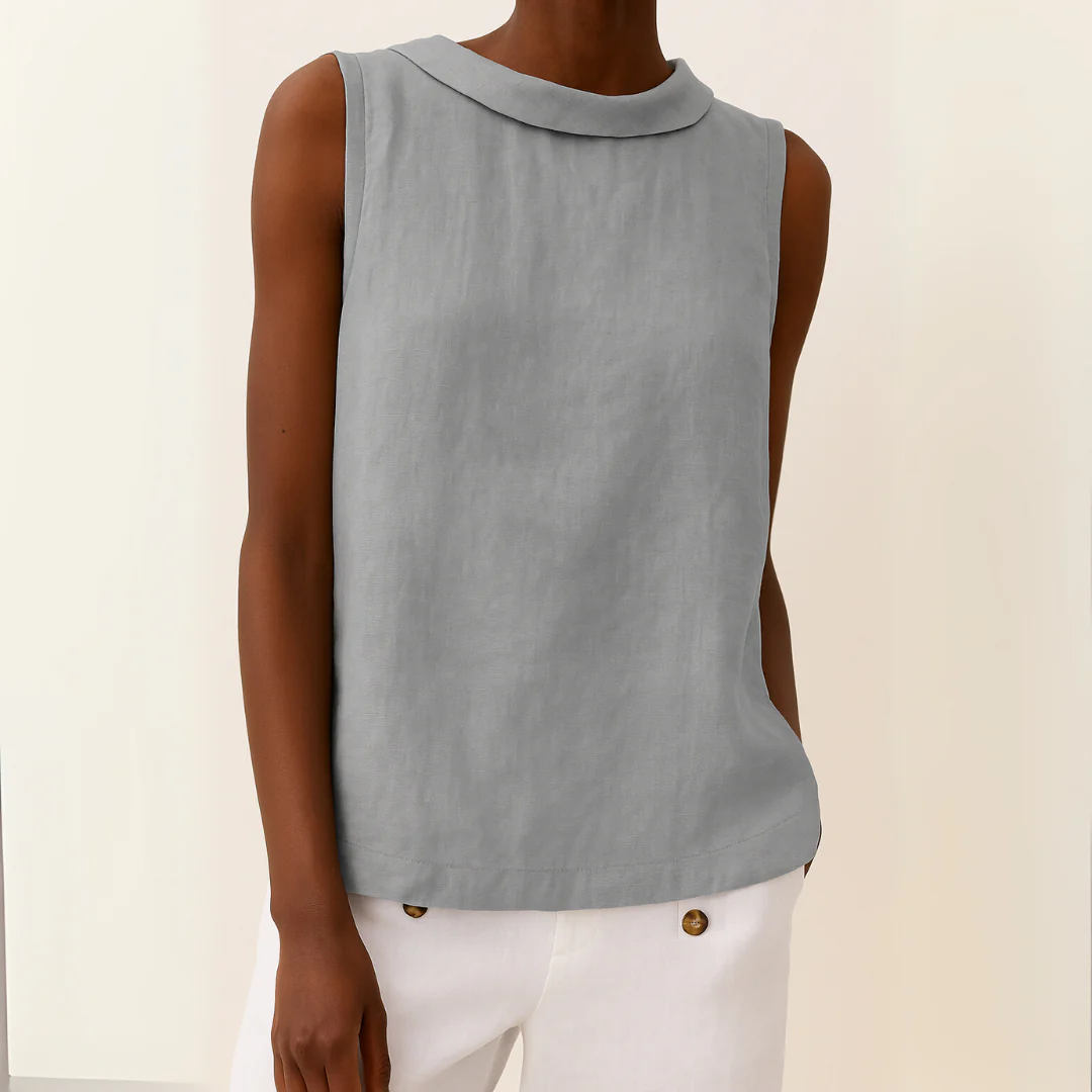 Kleah – Sleek Summer Collar Top