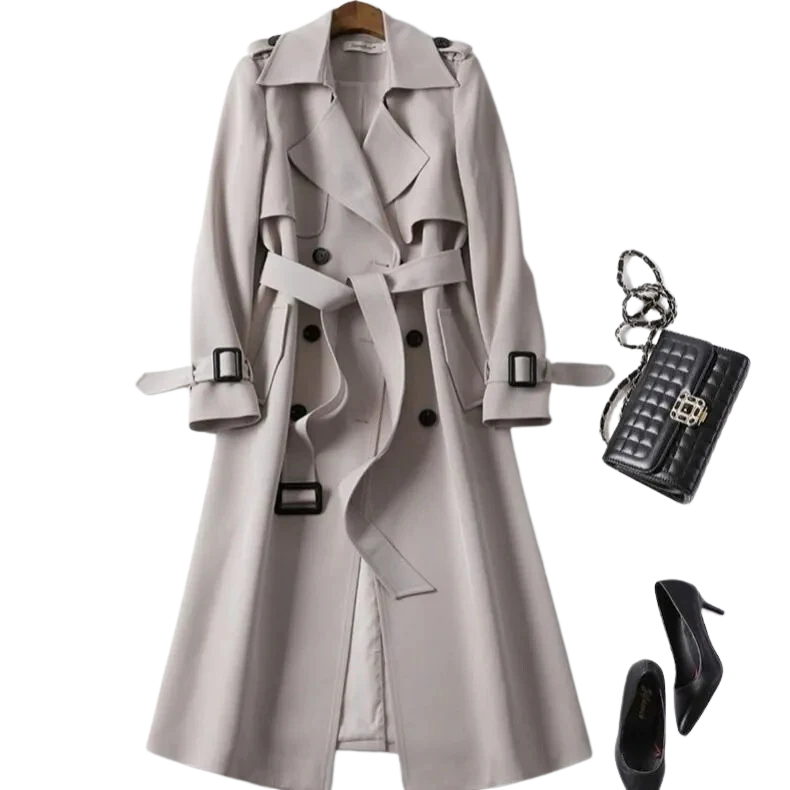 Janine – Tailored Double-Breasted Trenchcoat