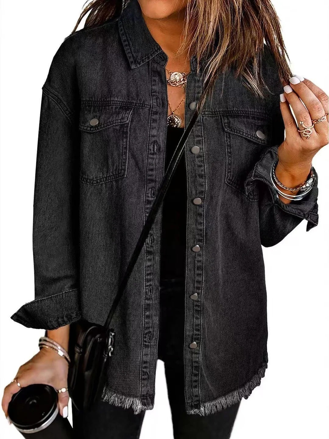 Roxie – Classic Everyday Denim Jacket