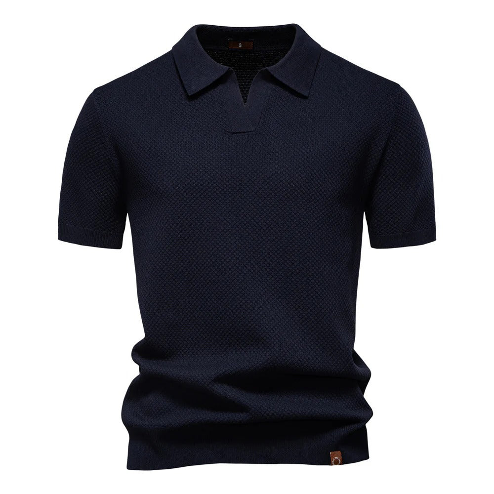 Jorel – Textured Polo Shirt