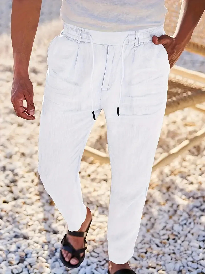 Reyveen | Lightweight Linen Summer Pants