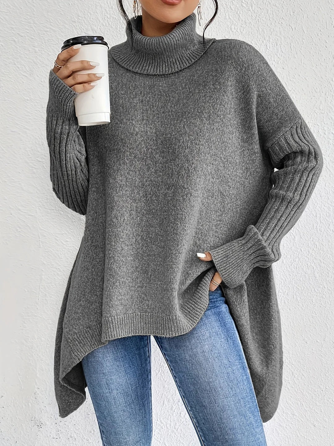 Mally – High Neck Sweater