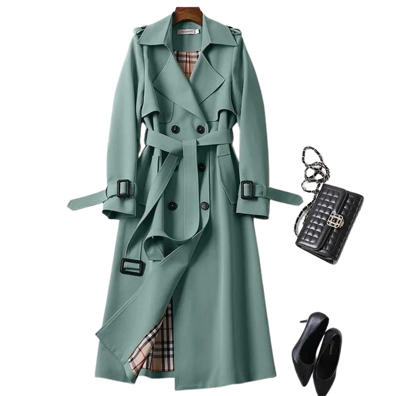Janine – Tailored Double-Breasted Trenchcoat
