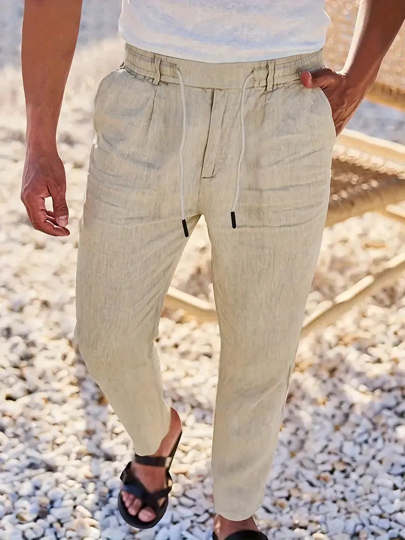 Reyveen | Lightweight Linen Summer Pants