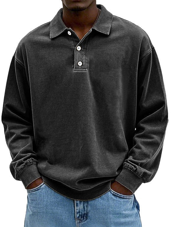 John – Vintage Long Sleeved Polo Shirt