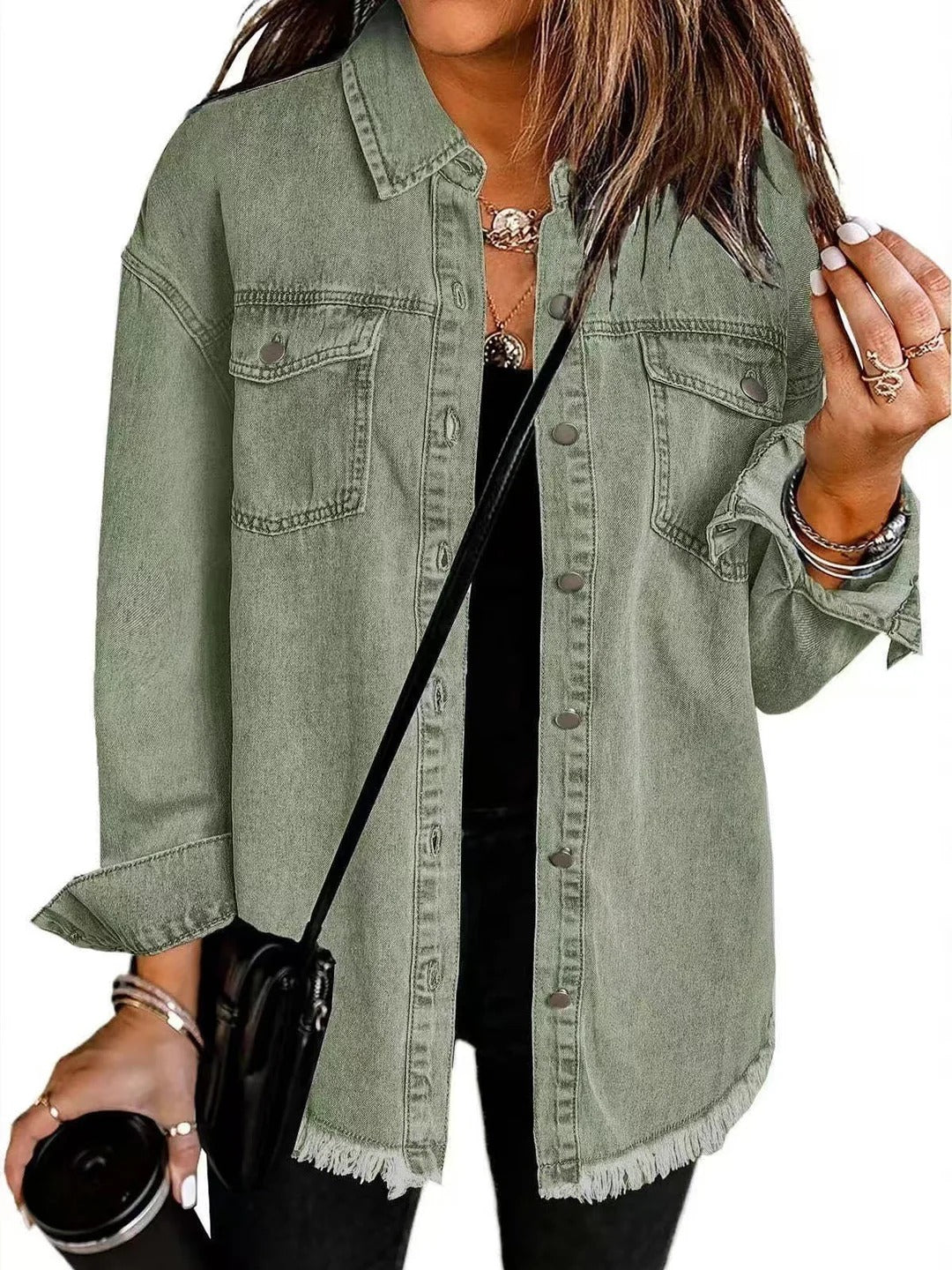 Roxie – Classic Everyday Denim Jacket