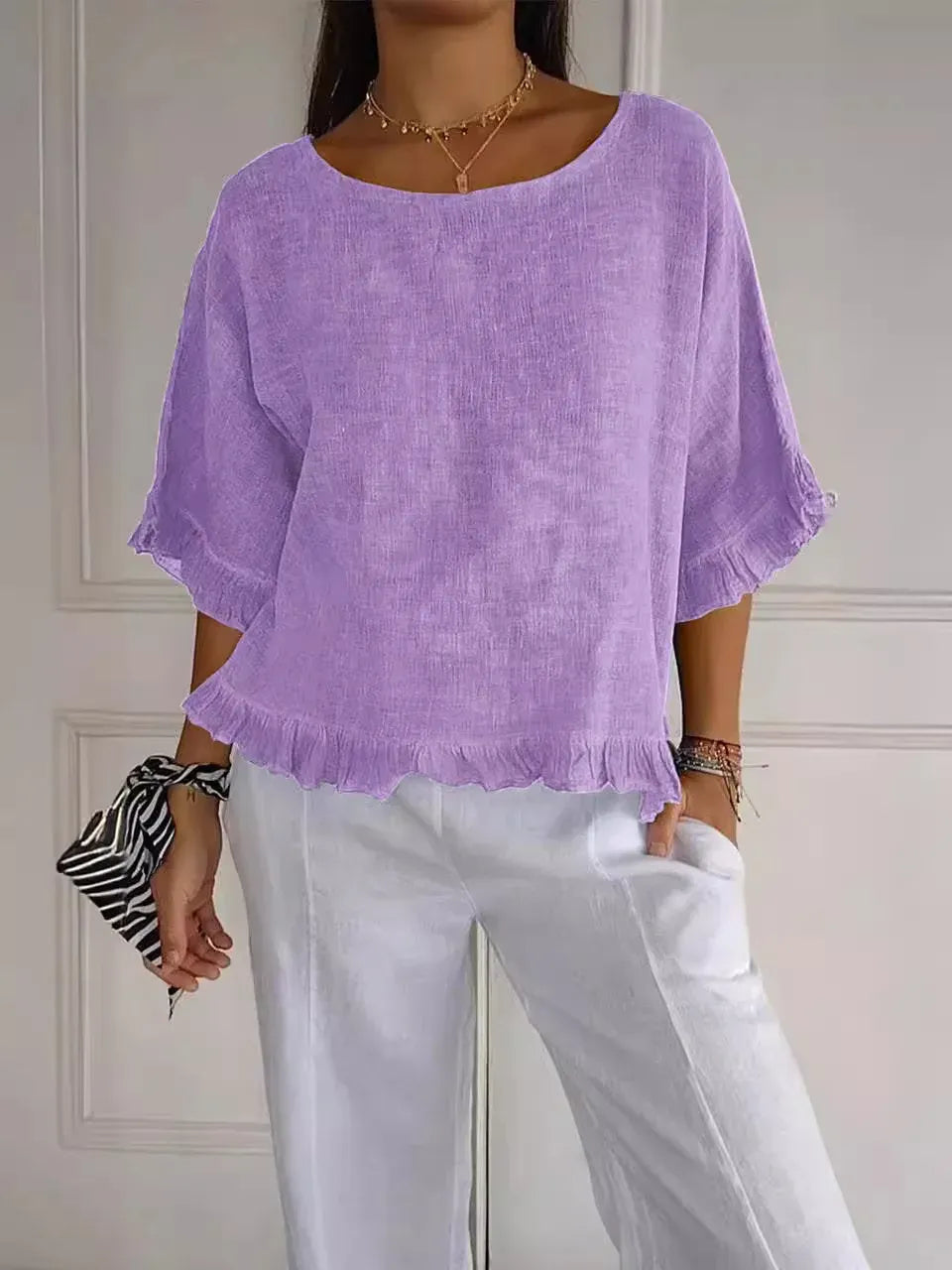 Lytecia – Lightweight Linen Top