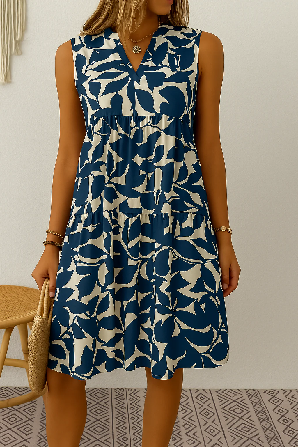 Alliana– Airy Floral Summer Dress