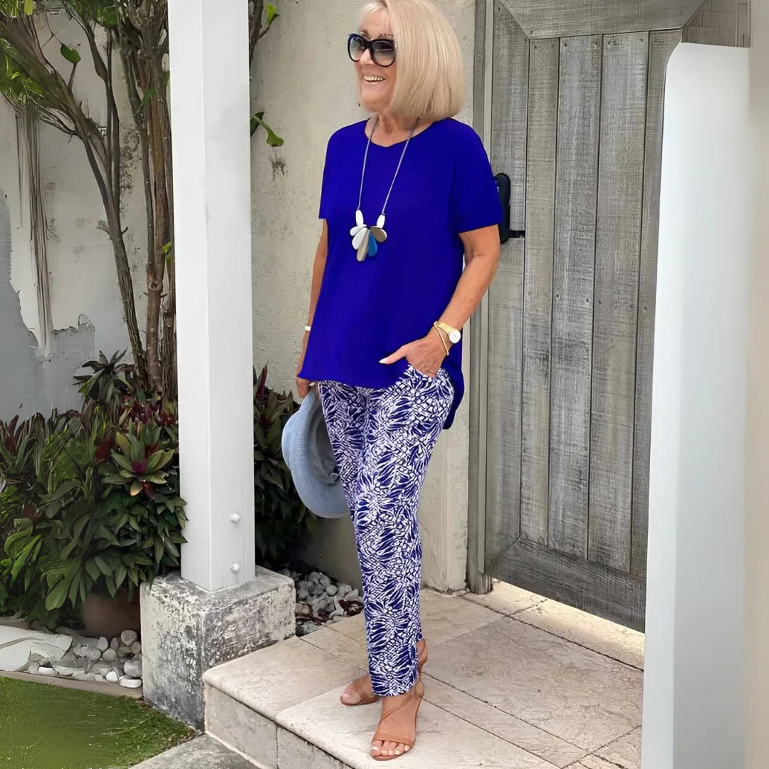 Moira | Elegant Wrinkle-Free Two-Piece Set