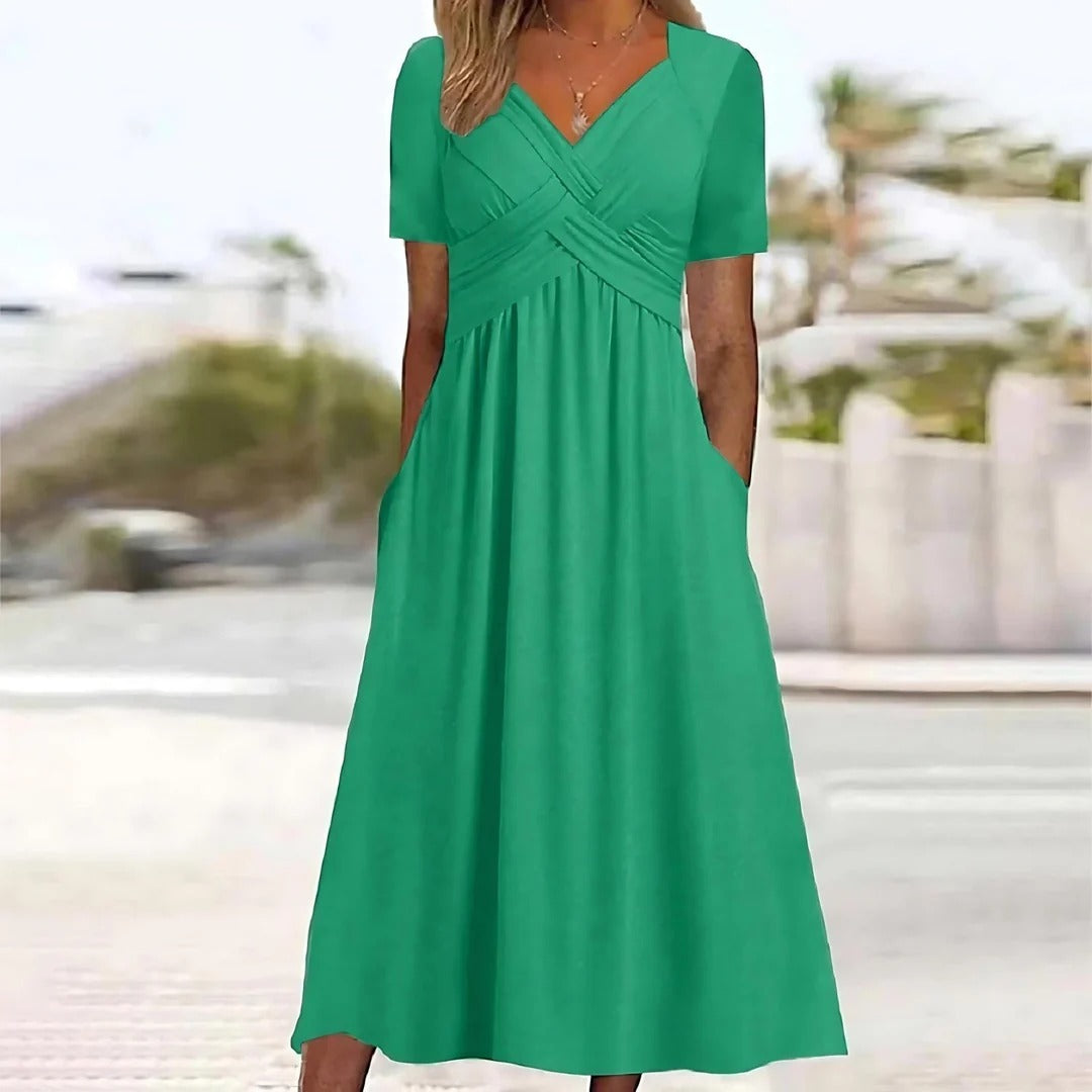 Olivia – Elegant Midi Dress