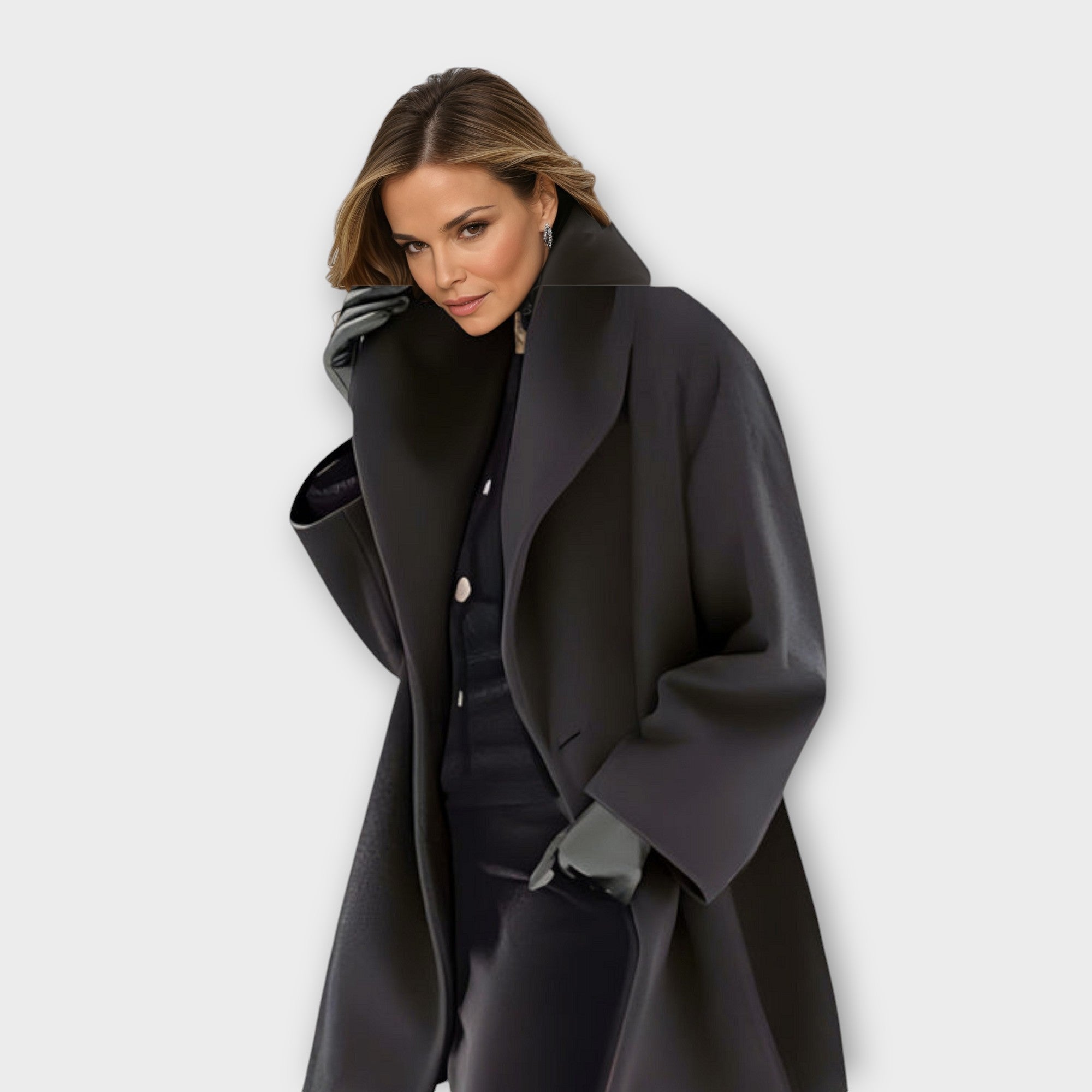 Emmalyn – Soft Windbreaker Coat