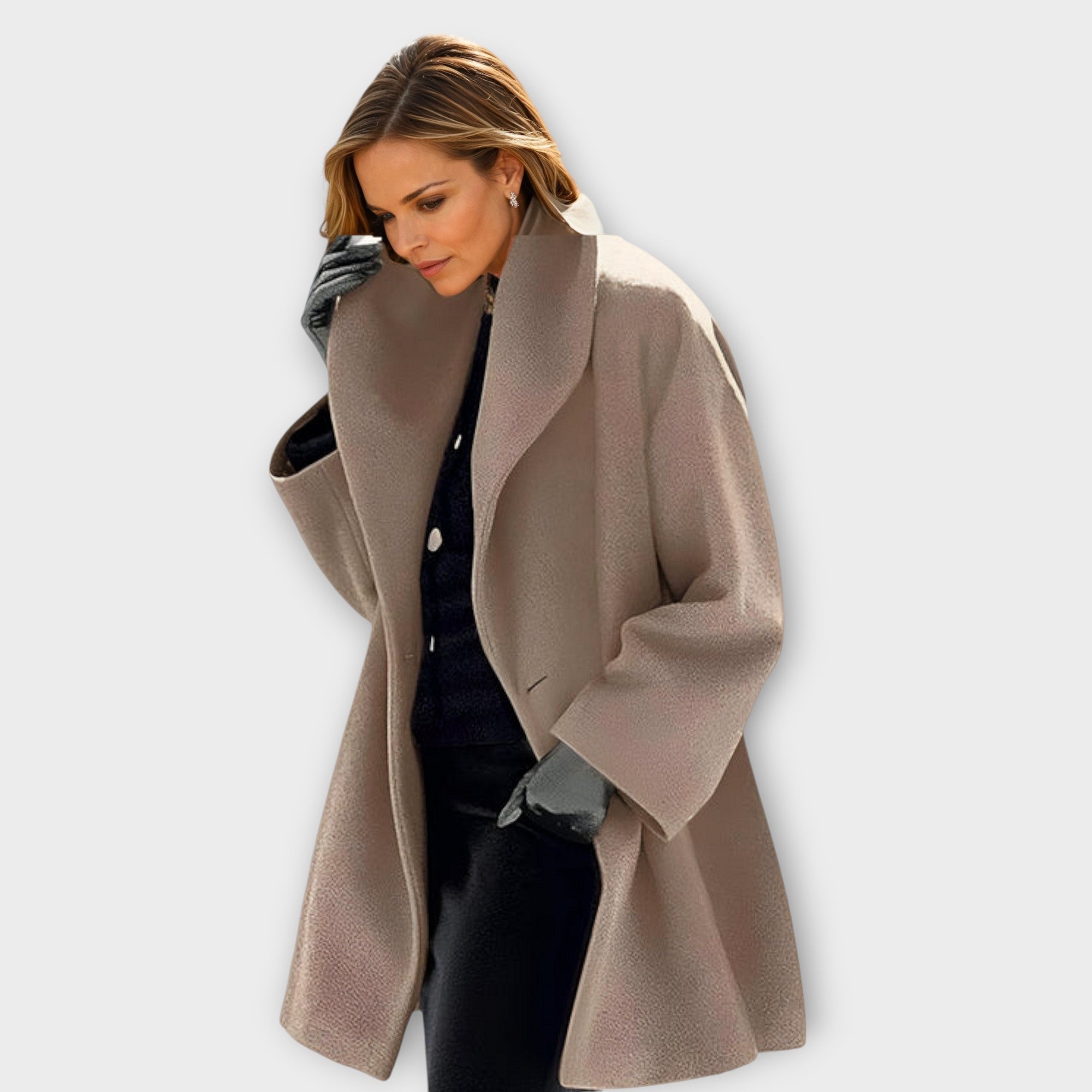Emmalyn – Soft Windbreaker Coat