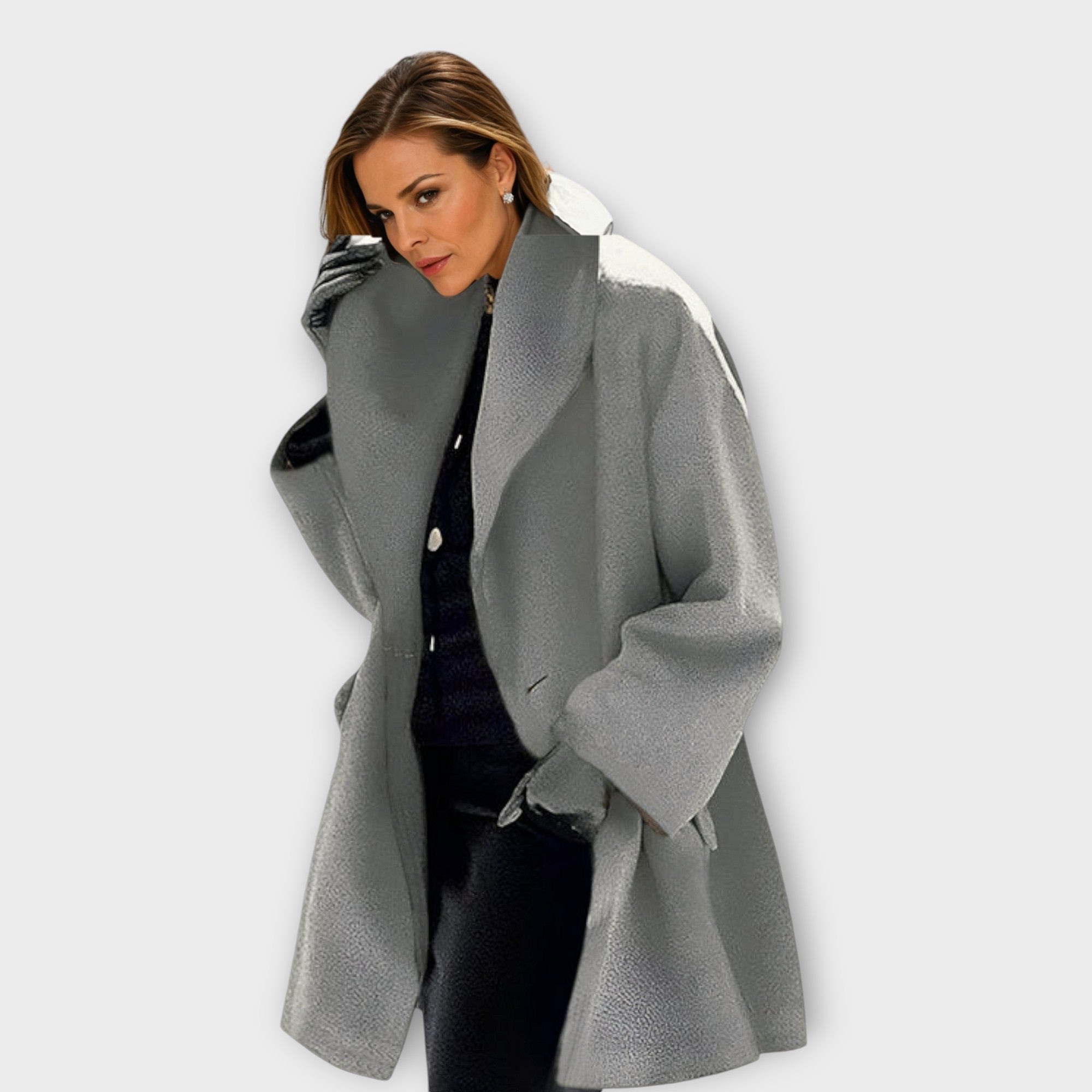 Emmalyn – Soft Windbreaker Coat