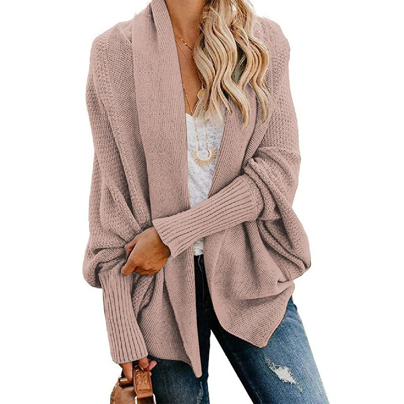 Savannah – Knitted Bat Sleeve Cardigan