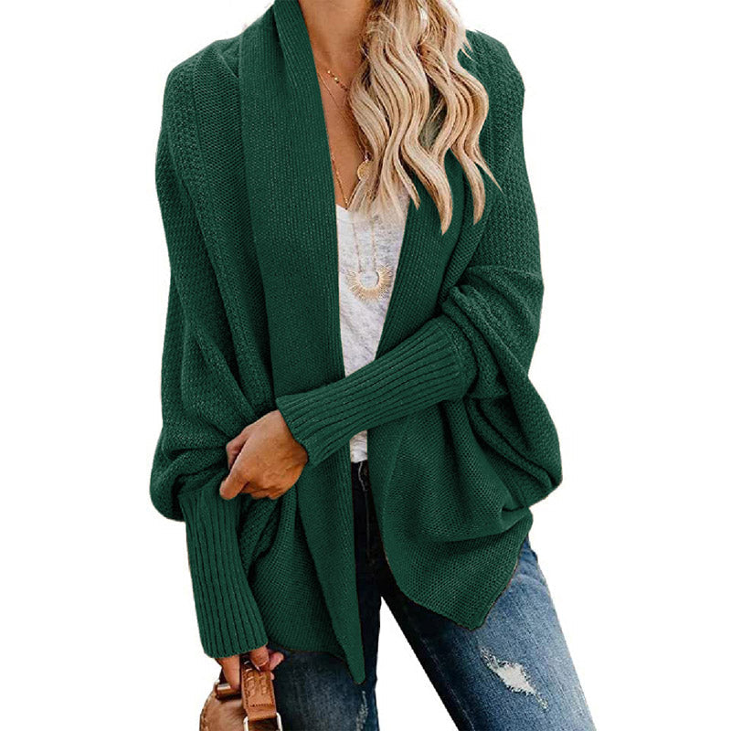 Savannah – Knitted Bat Sleeve Cardigan
