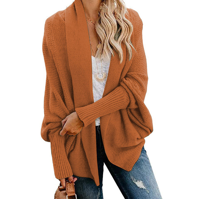 Savannah – Knitted Bat Sleeve Cardigan