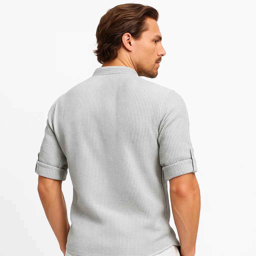 Reynald – Breathable Long-Sleeve Polo