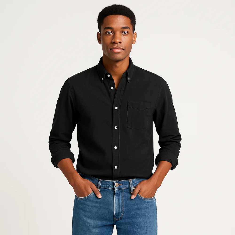 Isaac - Stylish Long Sleeve Casual Shirt